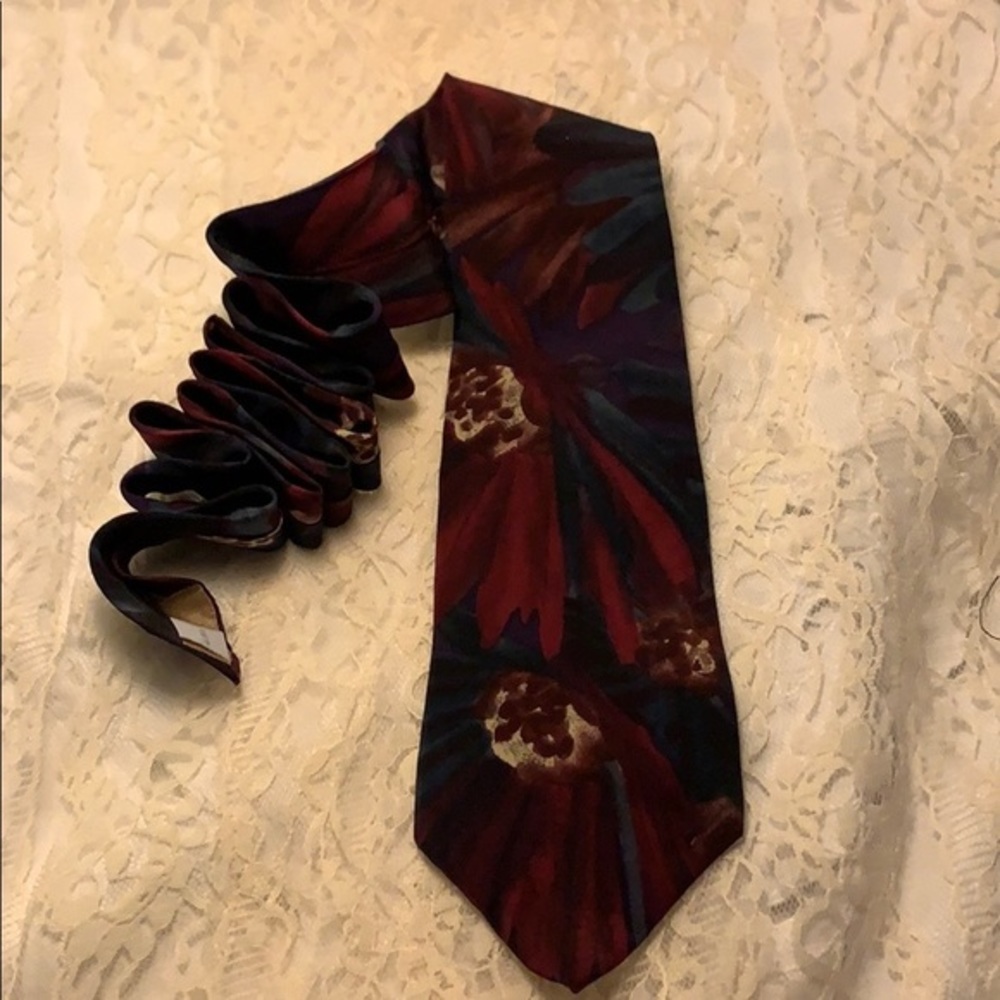 Pierre Cardin Tie Silk Pre Owned
